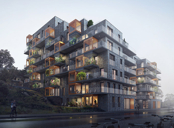 VYN apartments, Nacka, Stockholm, Sweden