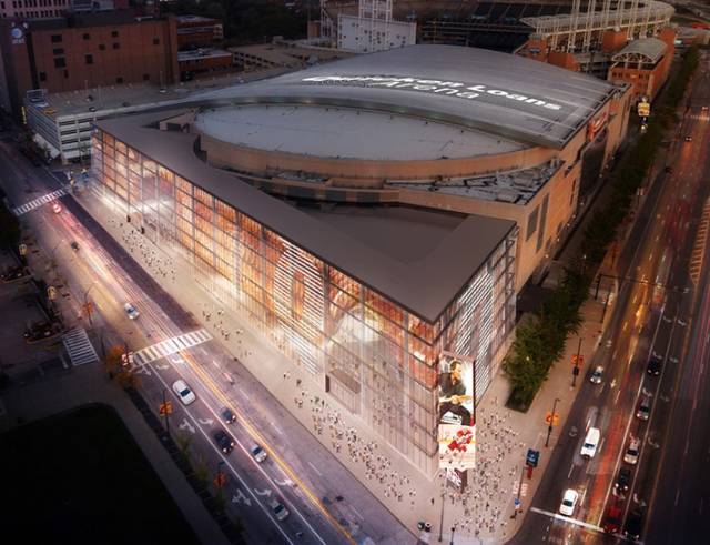 Renovation of Quicken Loans Arena, Cleveland, USA