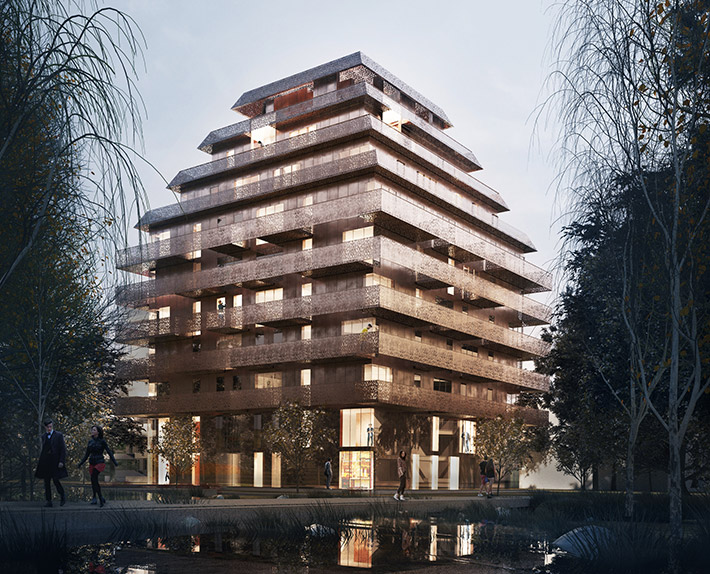 Ski Vest residential complex, Ski Vest, Norway