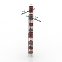 Antenna Heliport 3D Model Preview #71bf3799
