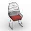 3D "Metal chairs" - Interior Collection