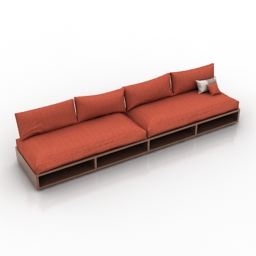 sofa 3D Model Preview #f31a4ffd