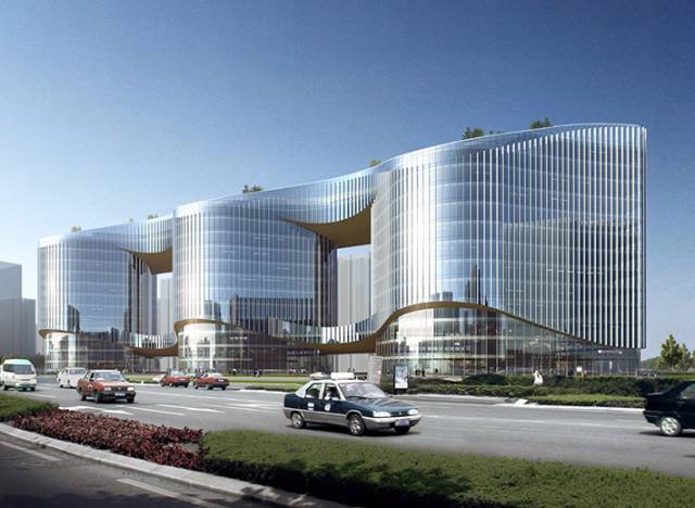 Property Air Harbour Office by Aedas, Zhengzhou, China
