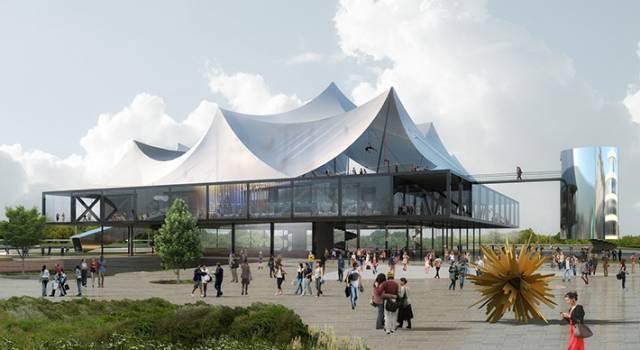Circus³ by Clément Blanchet Architecture, Gonesse, France