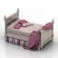 3D "Childrens bed" - Interior Collection
