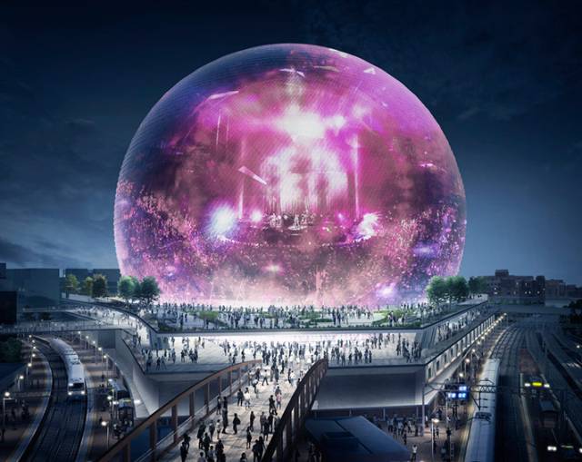 Madison Square Garden Sphere, London, England