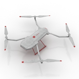 Drone N190818 3d Model Gsm 3ds Max For Exterior 3d