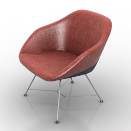 armchair 2 3D Model Preview #2532f075