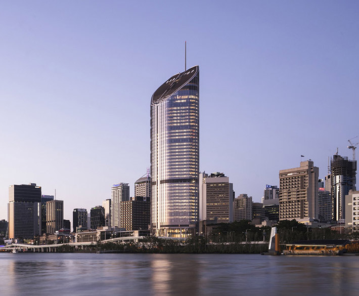 1 William Street office tower, Brisbane, Australia