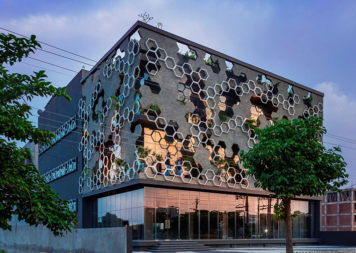 Hexalace commercial building, Mohali, India