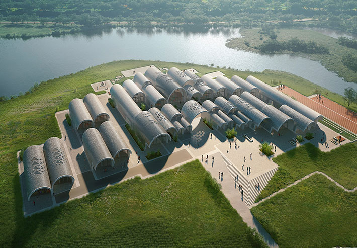 Lushan Primary School by Zaha Hadid Architects, China