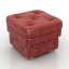 3D "Forsight & Saulsberry Ottomans" - Interior Collection