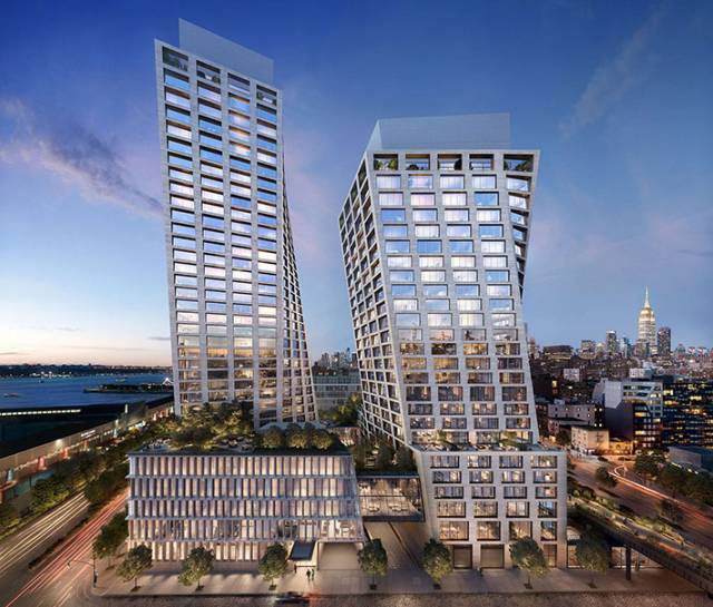 'The Eleventh' towers by BIG, Manhattan, New York, USA