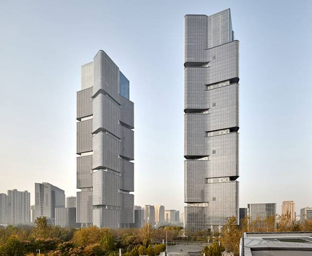 Greenland Towers by gmp Architects, Zhengzhou, China
