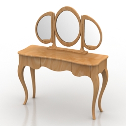 dressing table rosalio-2 dream land 3D Model Preview #b52487ae