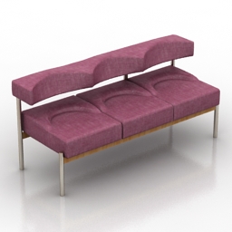 sofa 2 3D Model Preview #f8b9a396