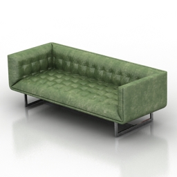 sofa 2 3D Model Preview #3f9d9489