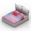 3D "Bed Laval Dream Land" - Interior Collection