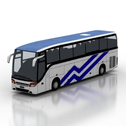 3d Model Bus Category Land Transport