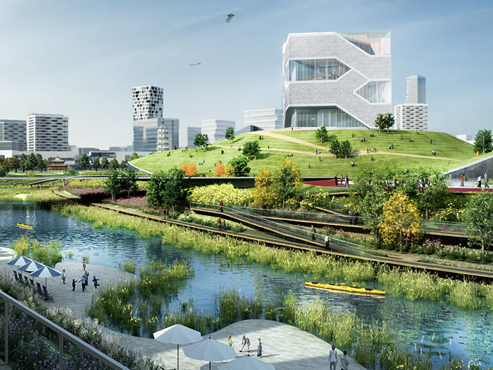 Longgang Riverfront by KCAP + CAUPD, Shenzhen, China