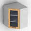3D "Kitchen Furniture standart sections shelves penals" - Interior Collection