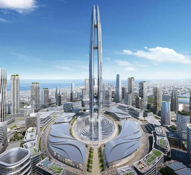 Burj Jumeira skyscraper, Dubai, United Arab Emirates