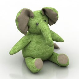 toy elephant 3D Model Preview #fc102127