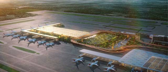 "Garden Terminal" at Kempegowda Airport, Bengaluru, India