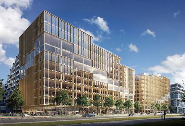 T3 Bayside building by 3XN Studio, Toronto, Canada