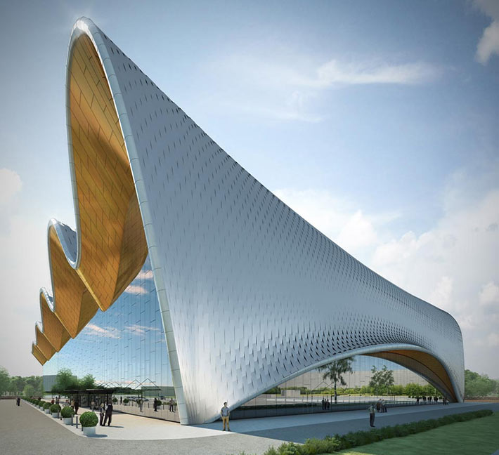 'Olympic Hub' Gymnastics Centre, Moscow, Russia