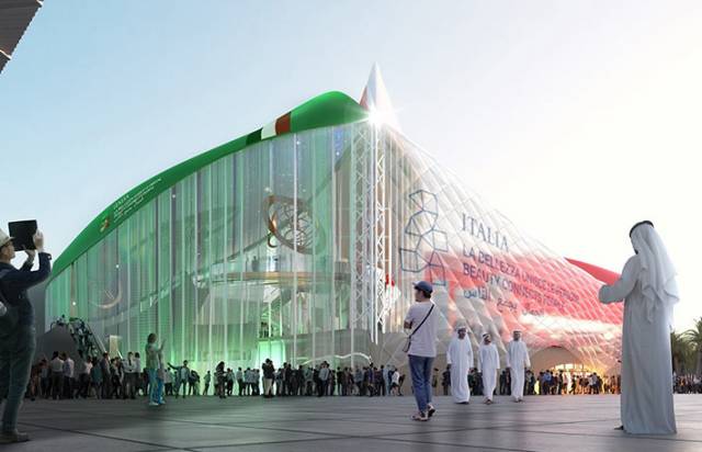 Italian Pavilion for the Dubai 2020 Expo, UAE
