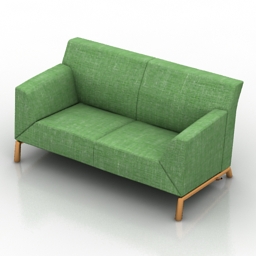 sofa 3 3D Model Preview #4e3861dd