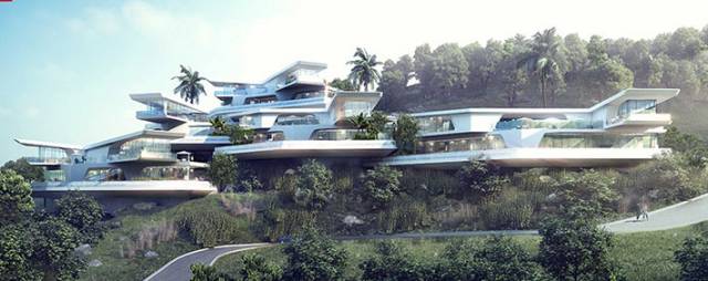 Butterfly Villa by GWP Architects, Samui Island, Thailand