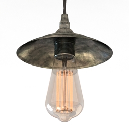 luster mullan lighting reznor industrial pendant light 3D Model Preview #b10139a9