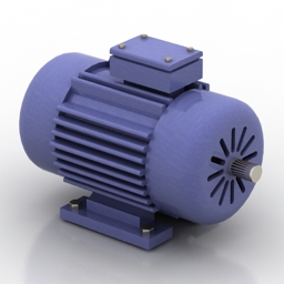 Stationary Electric Motor 3D Model $39 - .3ds .fbx .obj .max - Free3D