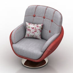 armchair 3D Model Preview #ccaa5a67