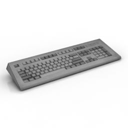 3d Model Keyboard Category Office Set Interior Collection