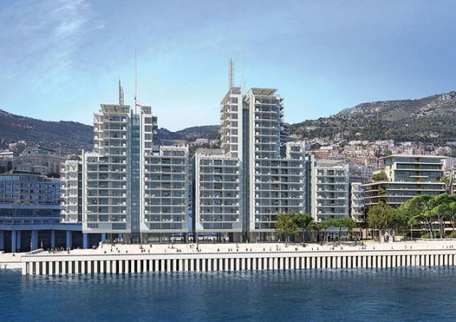 Floating seaside residences by Renzo Piano, Monaco