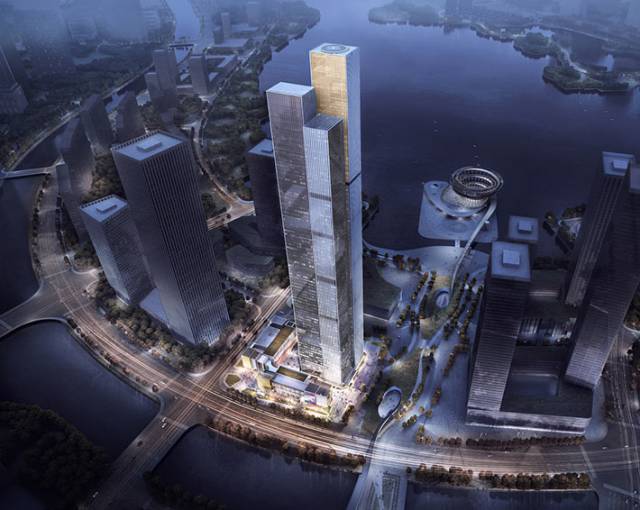 Changsha Jinmao Tower by Aedas, Changsha, China