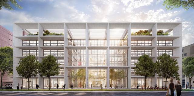 Belval building by Foster + Partners, Belval, Luxembourg