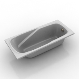 bath ravak vanda ii 3D Model Preview #1a0ea3f1