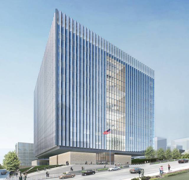 United States Courthouse by SOM, Los Angeles, USA