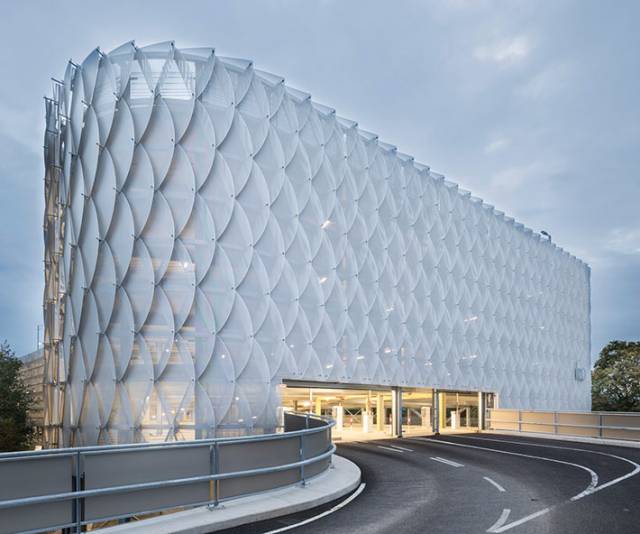 Parking Garage Facade P22a, Cologne, Germany