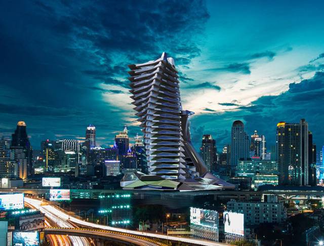 Bangkok Tower by MA2 Architects, Bangkok, Thailand