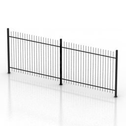 3d Model Fence Category Fences And Barriers Interior Collection
