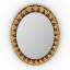 3D "Mirror picture round frame" - Interior Collection