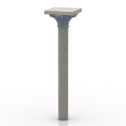 Column 3D Model Preview #3a5b43d1