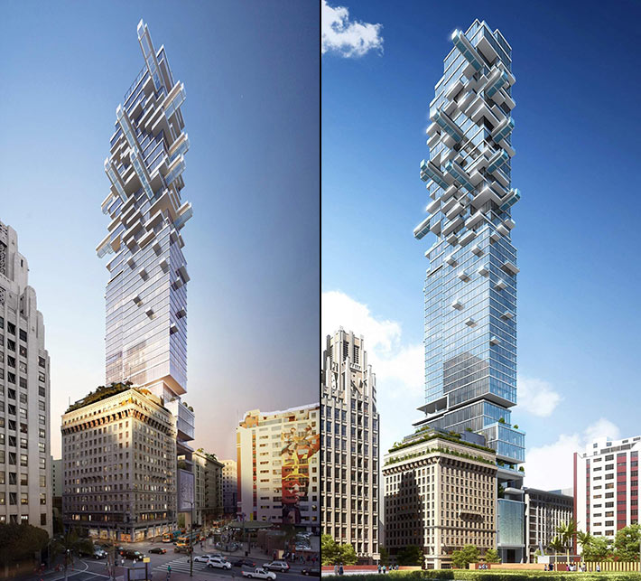 5th and Hill tower, Los Angeles, United States