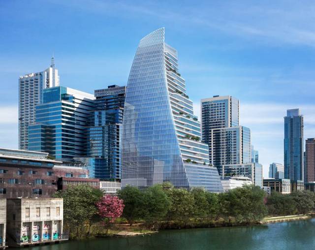 New Google building by Pelli Clarke Pelli, Austin, USA
