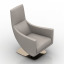 3D "SOFT ARM CHAIR" - Interior Collection
